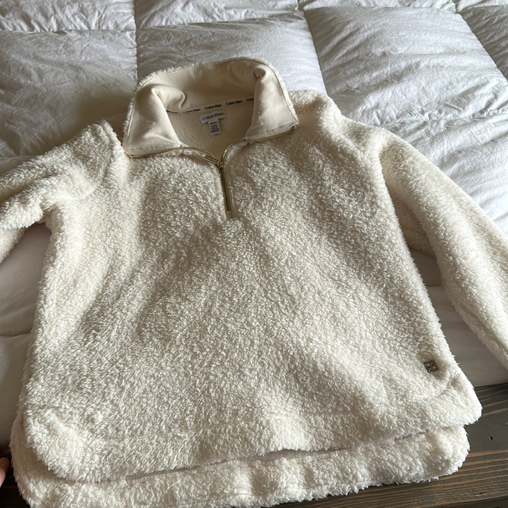 Womens Calvin Klein Fleece